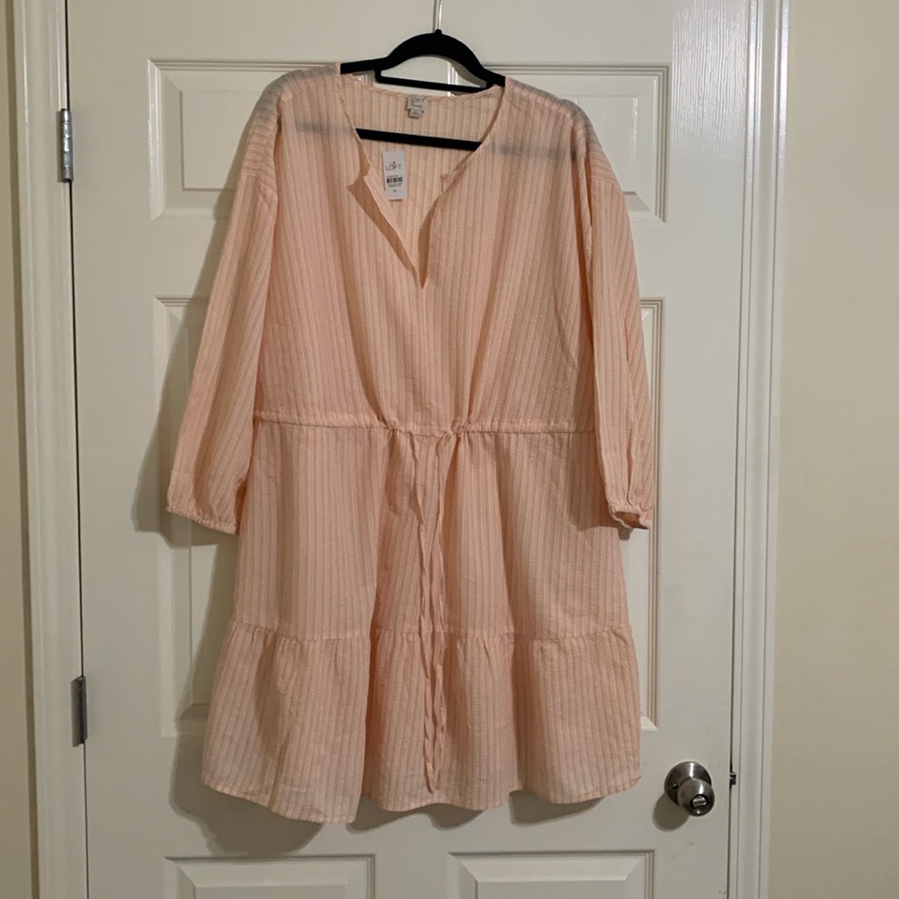 NWT Peach Loft Beach Coverup